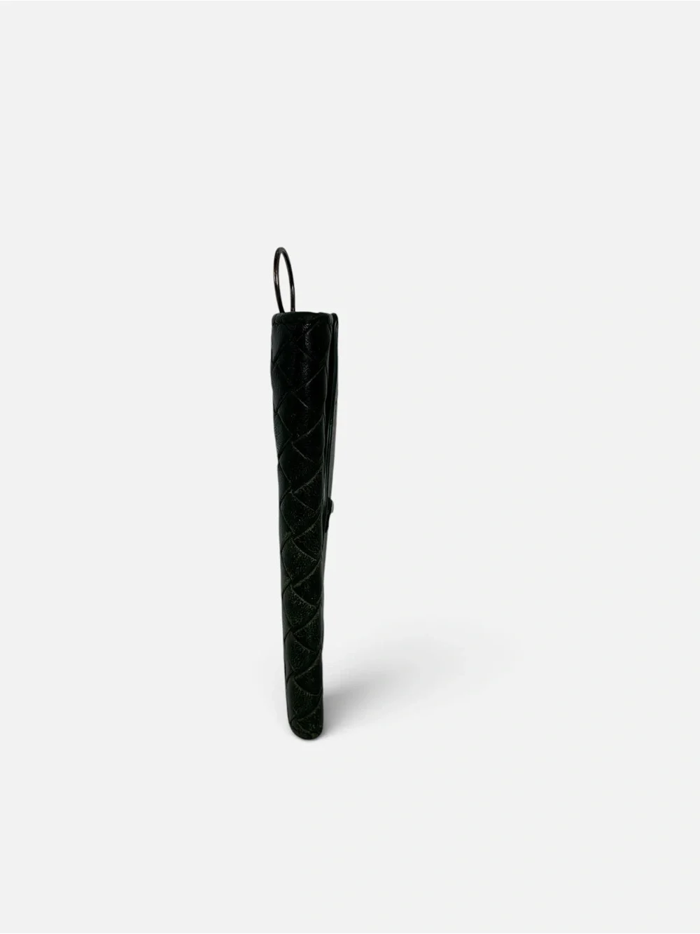 Bottega Veneta Dark Green Intrecciato Leather Key & Card Holder